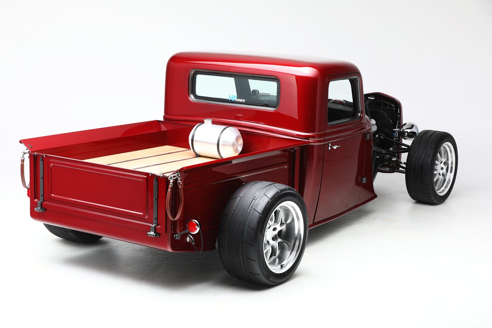 SMG Motoring's '35 Hot Rod Truck - White Background - Factory Five Racing